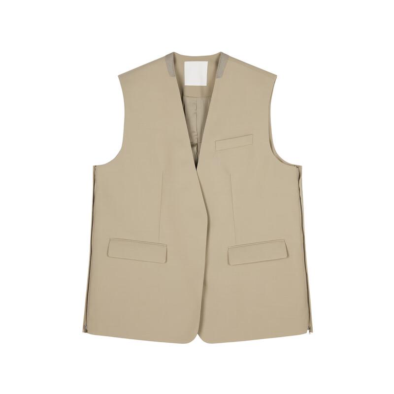 JNBY Fall 2024 V-Neck Sleeveless H-Type Vest