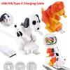 Funny Humping Dog Fast Charger Micro USB/IOS/Type-C Charging Cable for Apple Android Phone Charger Data Line Decompression Toys