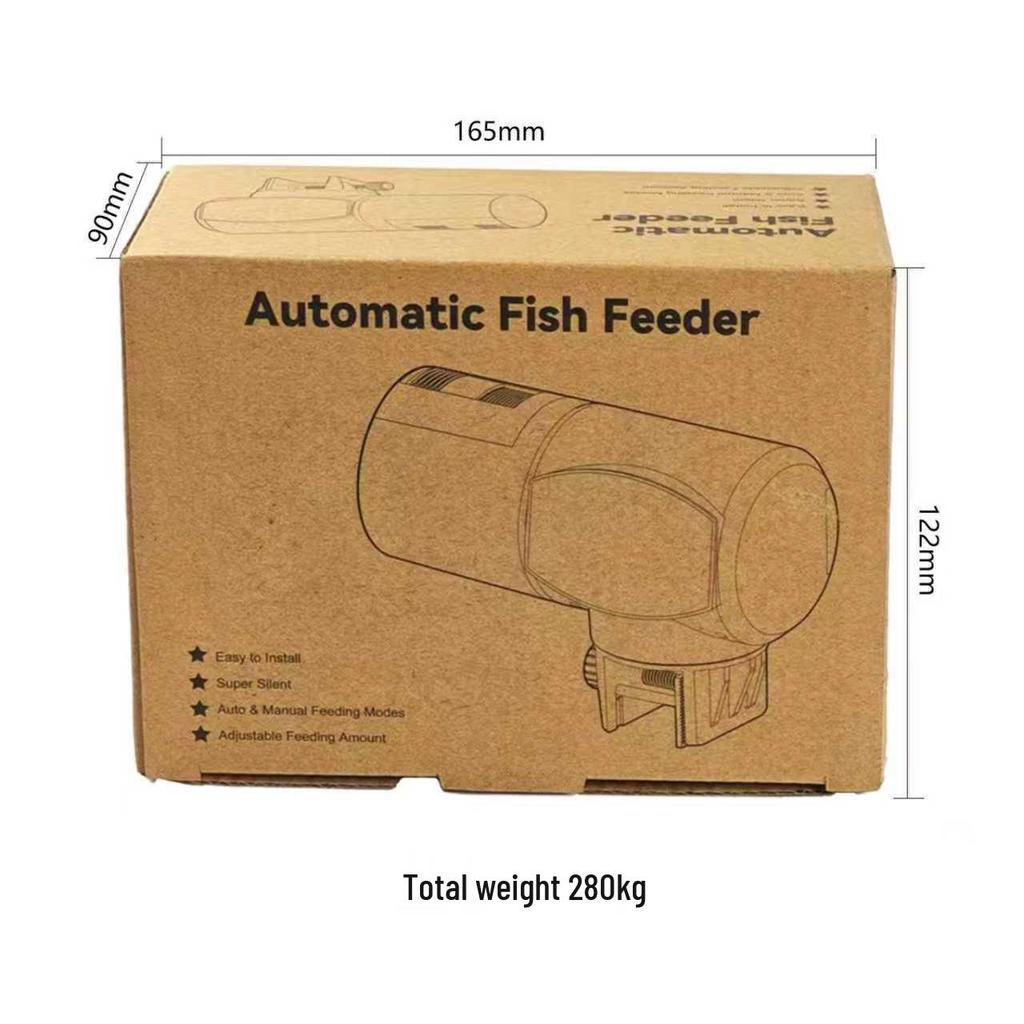 Smart Fish Tank Feeder: Large Capacity, Programmable Timer, Ideal for Aquariums, Koi, and Goldfish