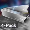 JEYI Memory RAM Heatsink With Thermal Pads, Desktop RAM Cooler DDR Radiation Dissipate for PC DIY DDR2 DDR3 DDR4 DDR5