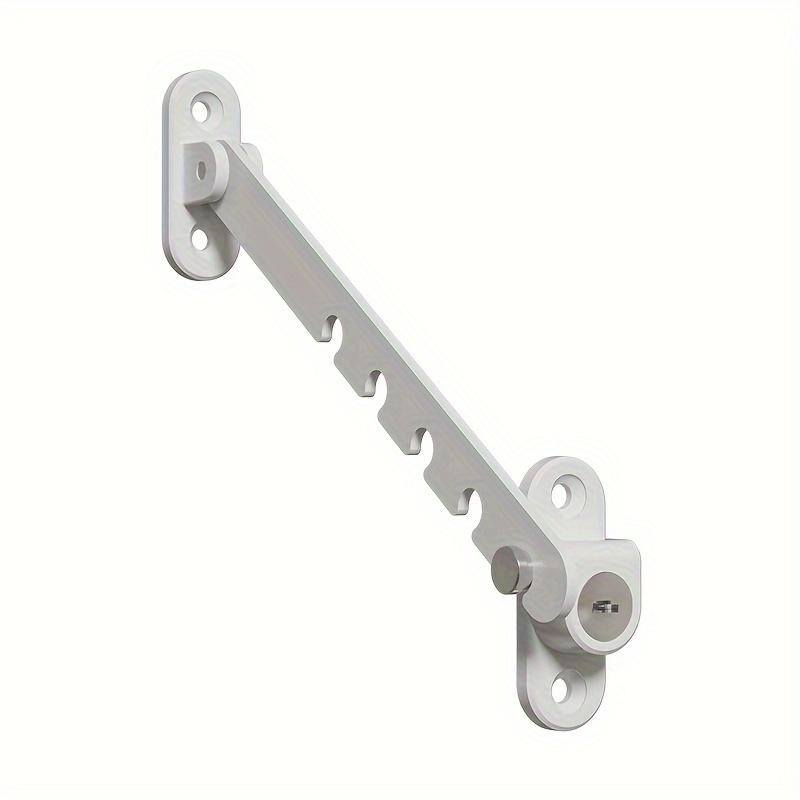 1 Pc Window Ventilation Limiter Fixer, Plastic-Steel Inward-Opening Window Latch, Wind Hook Safety Lock for Ventilation