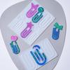 Paperclip Silicone Molds Resin Bookmarks Silicone Mould For Epoxy Resin Crafting Candle Paper Clamp Jewelry