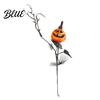 Fake Pumpkin with Black Branches Artificial Stems Halloween Branch Maple Leaves