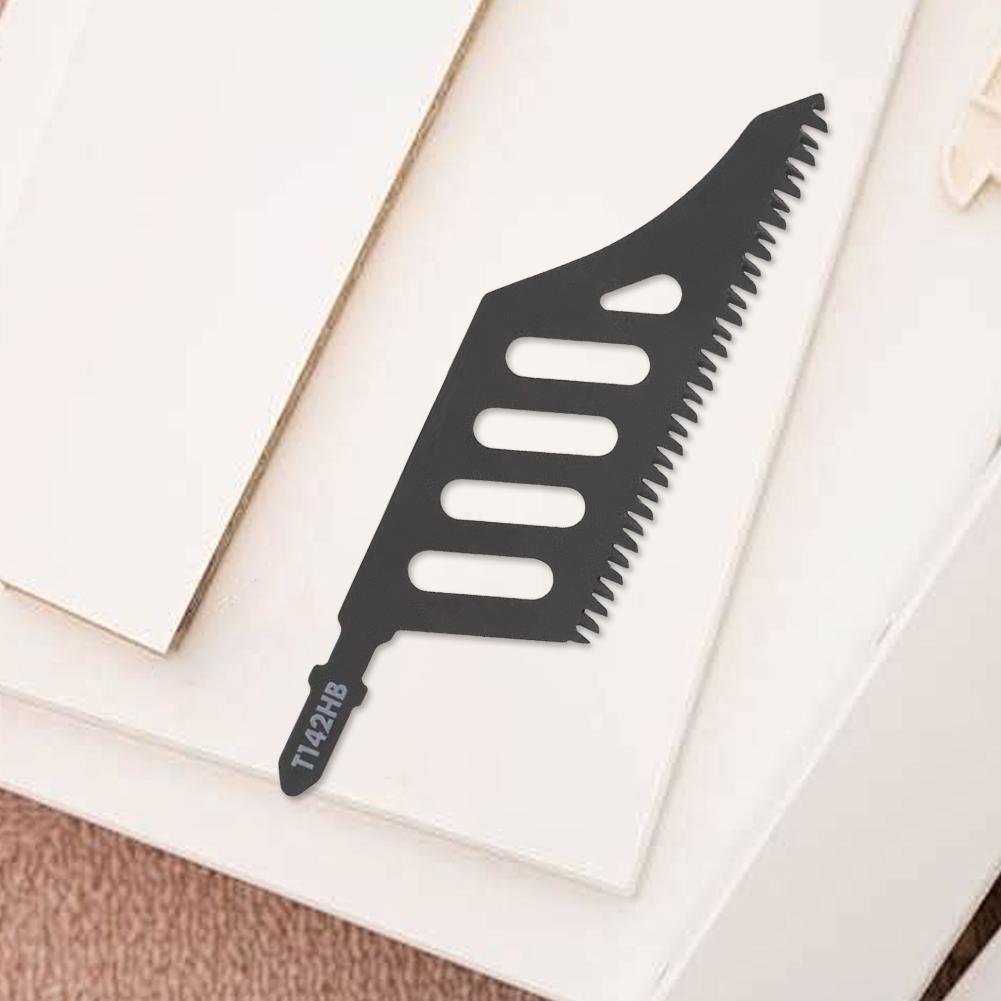 5pcs Jigsaw Blade T Shank Scroll Saw Blades Universal Jig Saw Blades Set for Wood Aluminum Tight Spaces