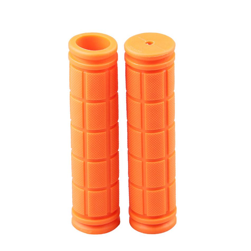 2PCS Bicycle Grips Rubber Bike Handlebar Grip MTB Mountain Bike Grip Accessories Anti-slip Bike Scooter Grip Cover Cycling Parts