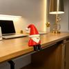 Cute 3D Printed Christmas Gnome Figurine With Dangling Legs For Home Holiday Party Decoration
