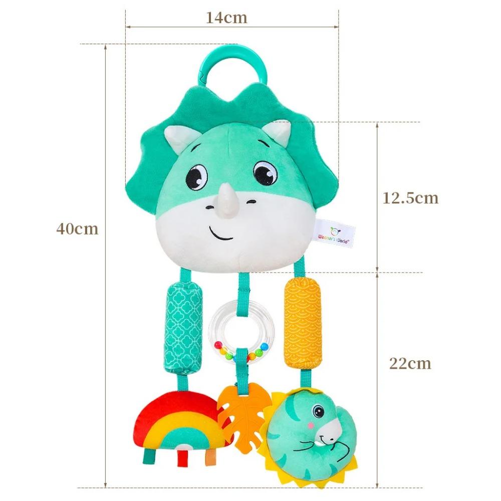 Baby Toys for 0 3 6 12 Months Rainbow Activity Plush Animal Stroller Hanging Toy for Baby Car Seat Crib Travel Sensory Baby Toy