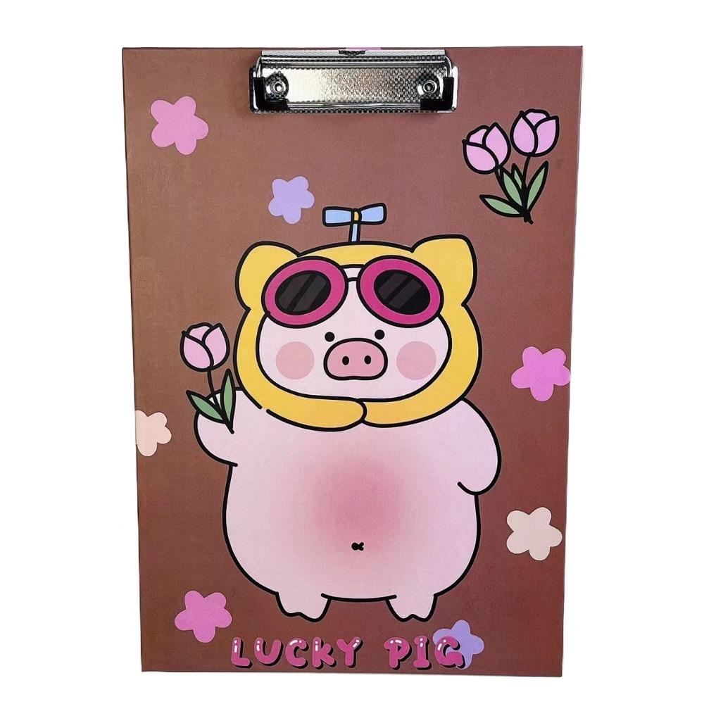 Папка для файлов с героями мультфильмов, полипропиленовый блокнот для письма с зажимом, блокнот для письма, планшет для письма, держатель для документов, офис