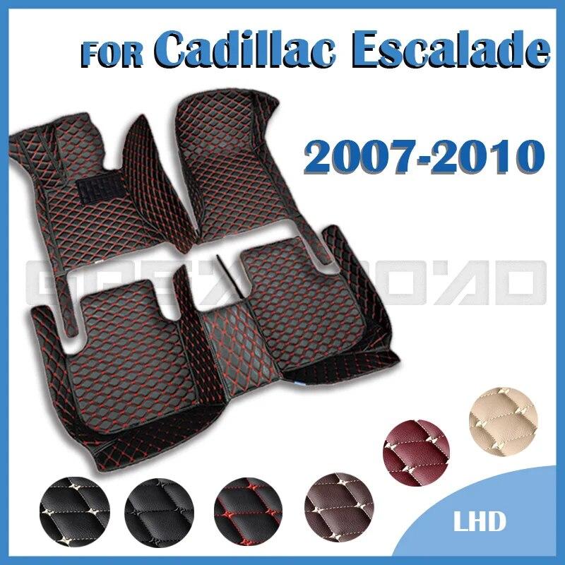 

Автомобильные коврики для Cadillac Escalade Seven Seats 2007 2008 2009 2010 на заказ, автомобильные подушечки для ног, ковровое покрытие, аксессуары для интерьера