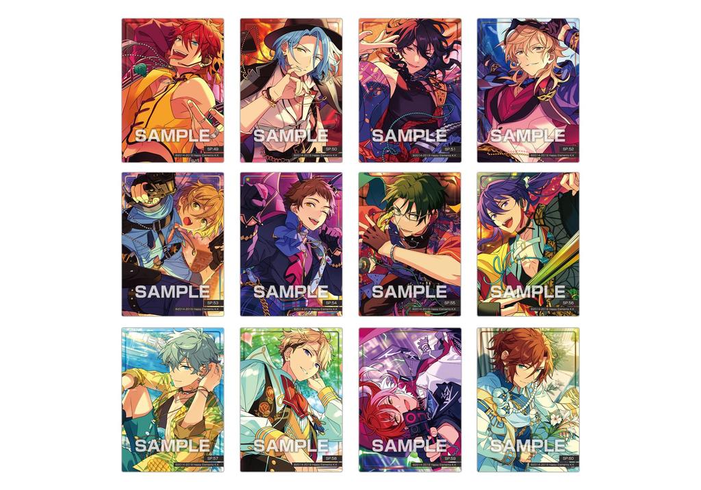 Ensky Ensemble Stars!! Clear Card Collection Gum 3 (Gum/Candy Toy) [BOX Set of 16]