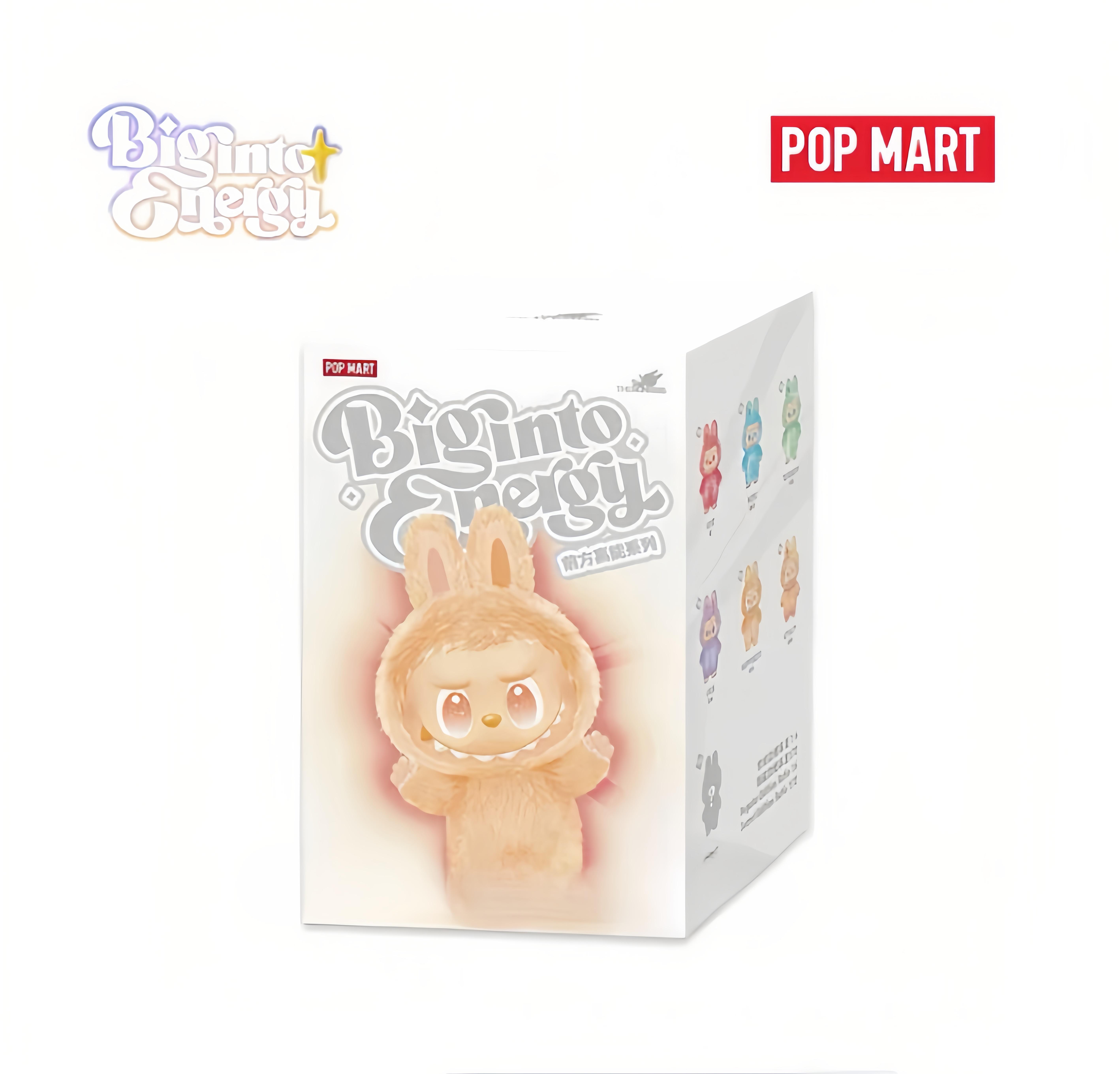 

POP MART Labubu 3.0 Biginto Energy Series Фигурка в слепой коробке – Модная коллекционная игрушка (6 Случайных Ящиков или Одиночных Ящиков)