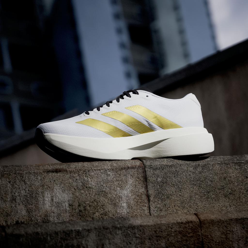 adidas Adizero Evo SL 'Cloud White Matte Gold Core Black'