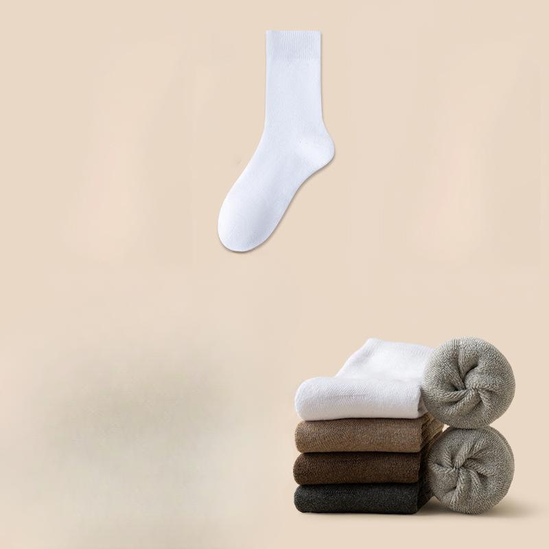 

Мужчины Осенью и Зимой с Бархатными и Толстыми Теплыми Трубчатыми Хлопковыми Носками 1 pair