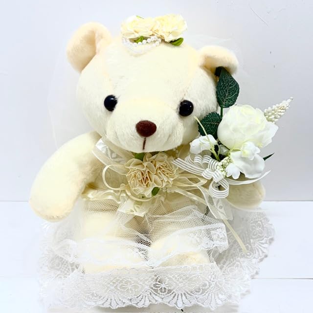 Wedding Gift, Wedding BearWelcome Bear, Pair Set of 3 Sizes (Large)