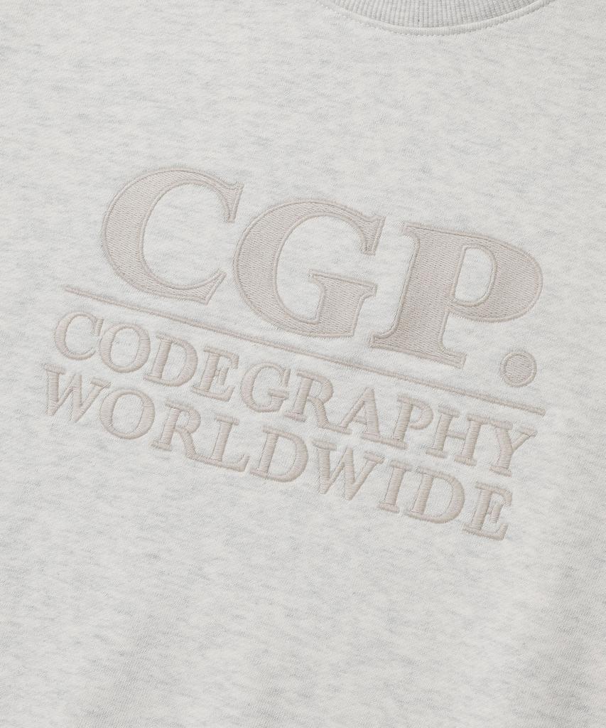 CGP (Women) Square Logo Sweatshirt_Oatmeal