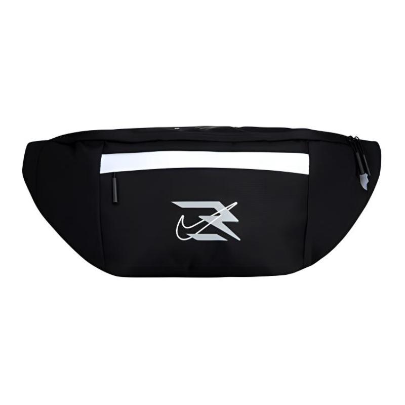 

Nike Polyester Fanny Pack, Shoulder Bag Regular Unisex Jet Black Casual N32433002GS-002 One Size