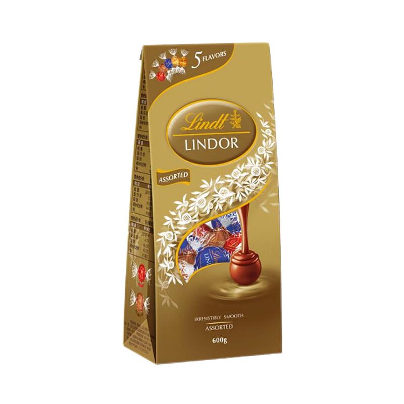 Lindt Lindor Chocolate Truffles Bag, 600g