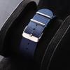 Cinturino per Orologio in Nylon 18mm 20mm 22mm Marrone Nero Cinturino per Orologio Militare Casual per Seiko Army Sport Braccialetto Cinturino di Ricambio