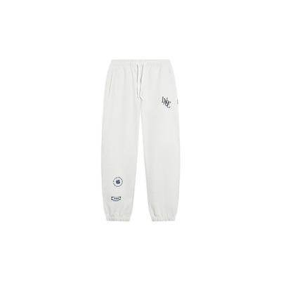 Li Ning Daily Prosperity Printed Fleece Sports Joggers Unisex Joggers Flower-Gray Tile-Gray AKLT231-3