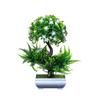 NEW Artificial Plants Bonsai Small Tree Pot Plants Fake Flowers Potted Ornaments for Home Decoration Hotel Garden Decor Colorful