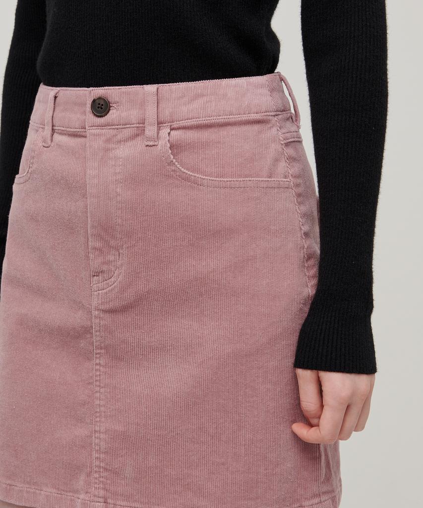 Musinsa Standard Woman Women'S Corduroy Mini Skirt [Pink]