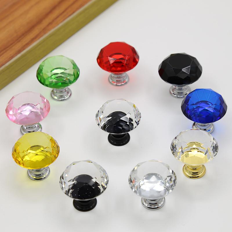 Modern Minimalist Glass Aluminum Drawer Pull Handle For Cabinets And Furniture