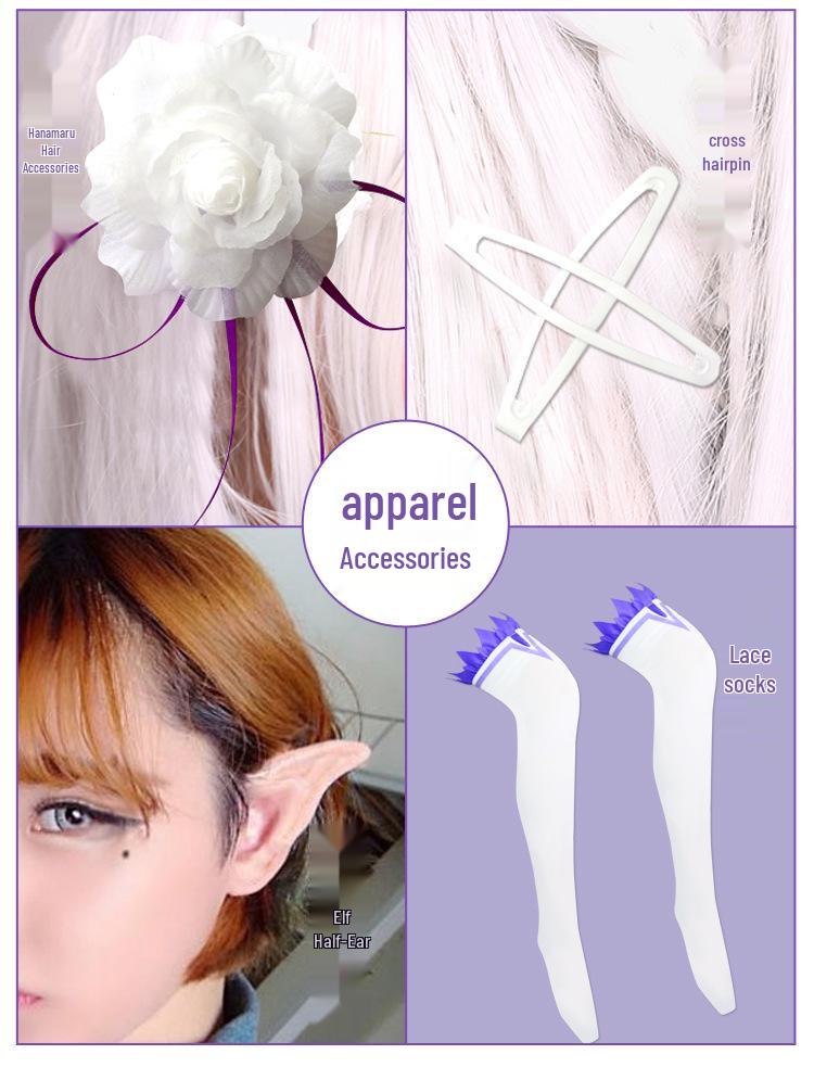Re:Zero Emilia Women’s Anime Cosplay Costume