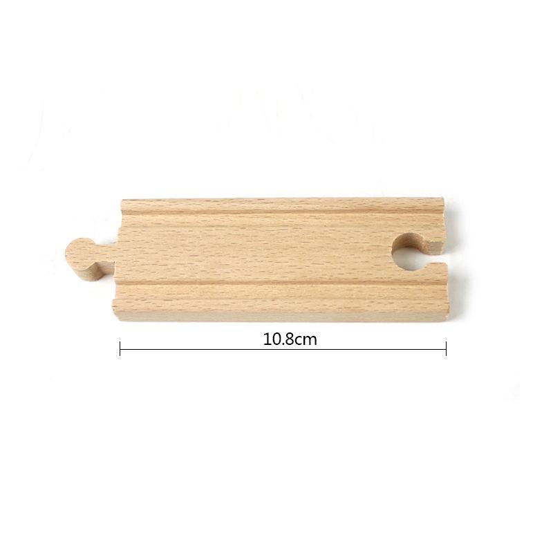 Tutti i Tipi di Giocattoli per Ferrovie su Binari di Legno Accessori per Binari del Treno in Legno di Faggio adatti per Binari di Marca Giocattoli Educativi per Bambini