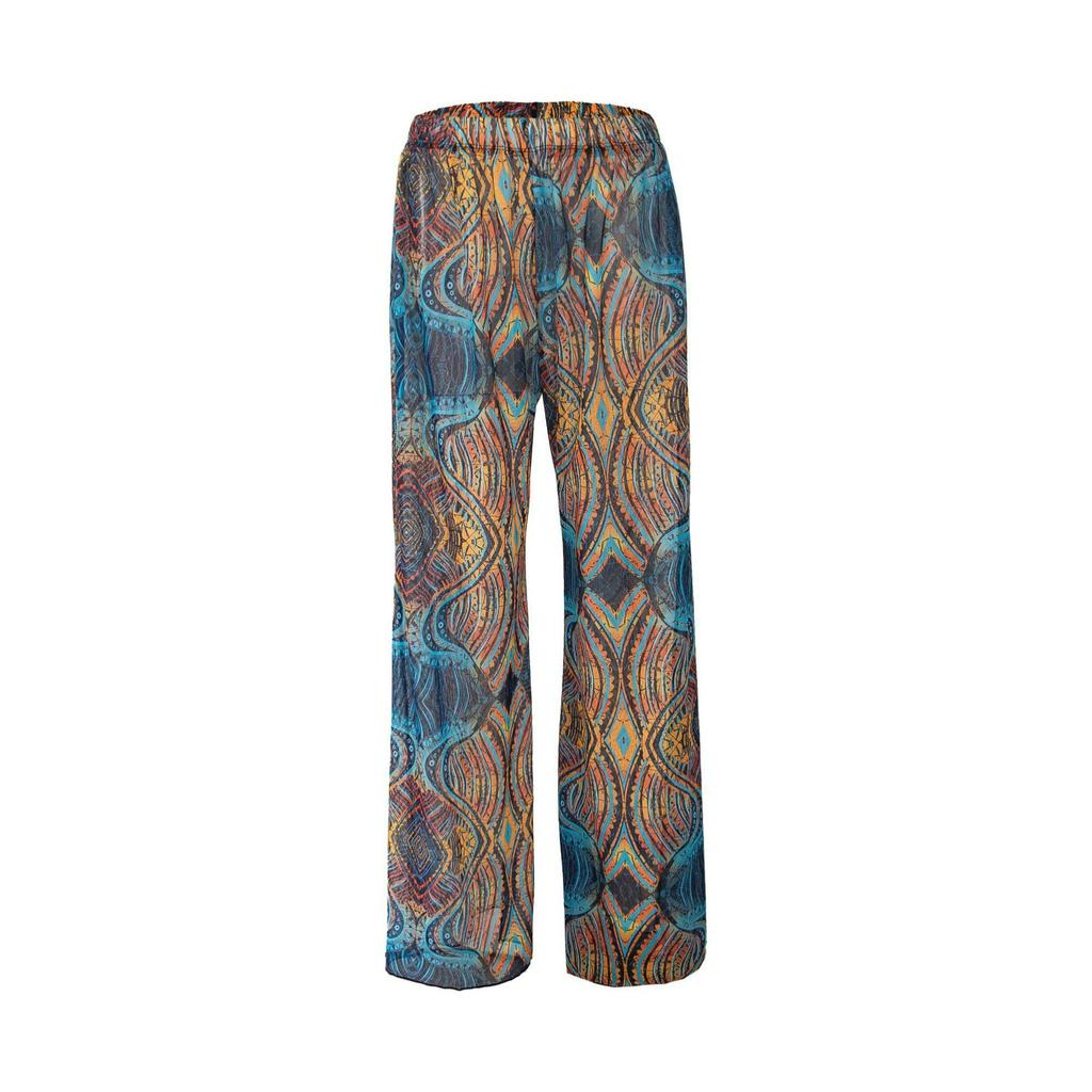 Summer UPF Sunscreen Ice Silk Trousers, Beach Pants, Loose Casual Wide-leg Pants, Dance Trousers, Anti-ultraviolet
