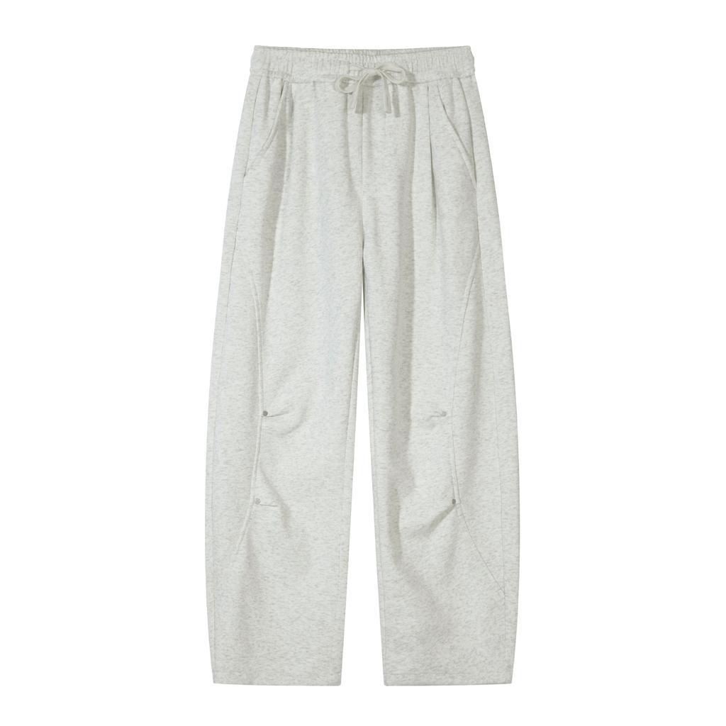 American Trendy Brand Loose Wide-leg Small Scimitar Sweatpants Men's Autumn New Drape Elastic Waist Casual Pants
