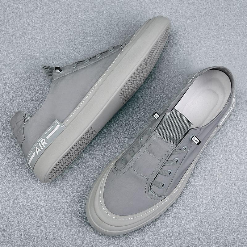 

Мужская обувь Ice Silk Кроссовки Обувь для мужчин Новые дышащие спортивные повседневные туфли Слипоны Мужские кроссовки на платформе Вулканизированные мокасины 39