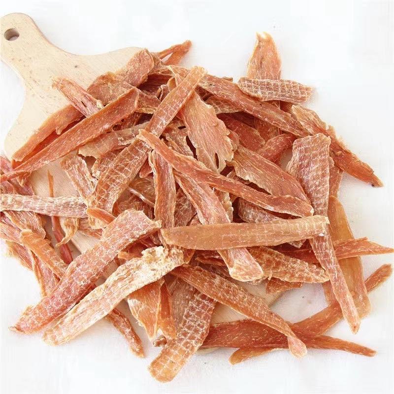 Pet Snacks: DOKAS Chicken/Duck Jerky for Pomeranian, Teddy, Bichon Frise Dogs - 250g
