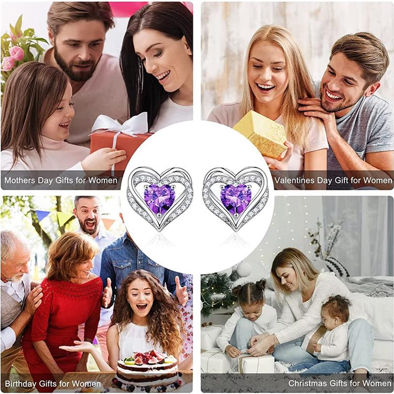 Lindon moda liga de cobre zircão jóias brincos para presentes de festa de casamento feminino