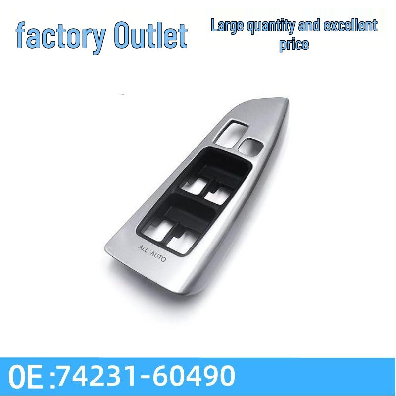 

Compatible with 03-09 Prado LC120 Car Window Lifter Switch Panels (Left & Right). 74232-60440 Left Front