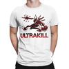 Ultrakill T Shirts for Unisex 100 Cotton Humorous TShirt Crew Neck Tee Shirt Short Sleeve Tops Gift Idea