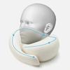 A Durable U-Shaped Travel Pillow Made of That Provides Soft Neck Support And Retains Its Shape, Perfect for Use On Airplanes.