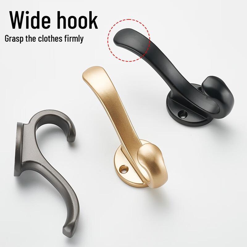JNL Dual-Use Wall-Mounted Metal Hook