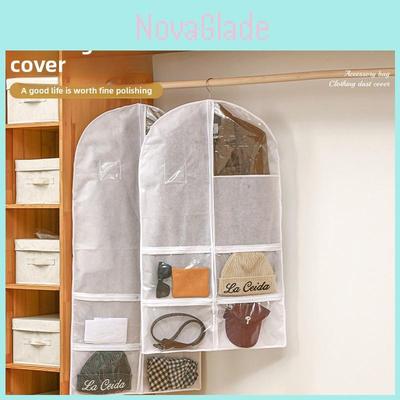 Clothes Dust Cover With Waterproof Fabric For Indoor Closet Storage