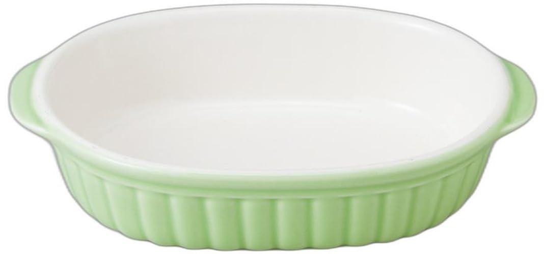 

Green Gratin Boat x x Gratin Dish Setomonohonpo [18.5 12.5 4cm] зелёный