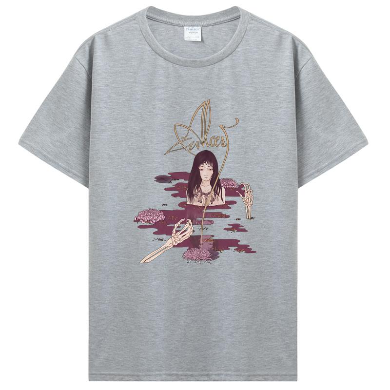 Kodama T Shirt Alcest Album T-Shirt French Post-metal Band Men Summer Tshirt EU Size Unisex Cotton Tees Harajuku