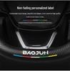 Suede Carbon Fiber Steering Wheel Cover for Baojun RS3, RM5, E200, RS5, E300, Valli.