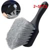 2~5PCS Auto Tire Rim Brush Dust Removal Wheel Hub Cleaning Brushes Car Wheels Detailing Cleaner Tire Auto Washing Tool