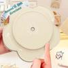 Large Capacity Rotating Storage Box Plastic Rotating Makeup Brush Cylinder  Desktop
