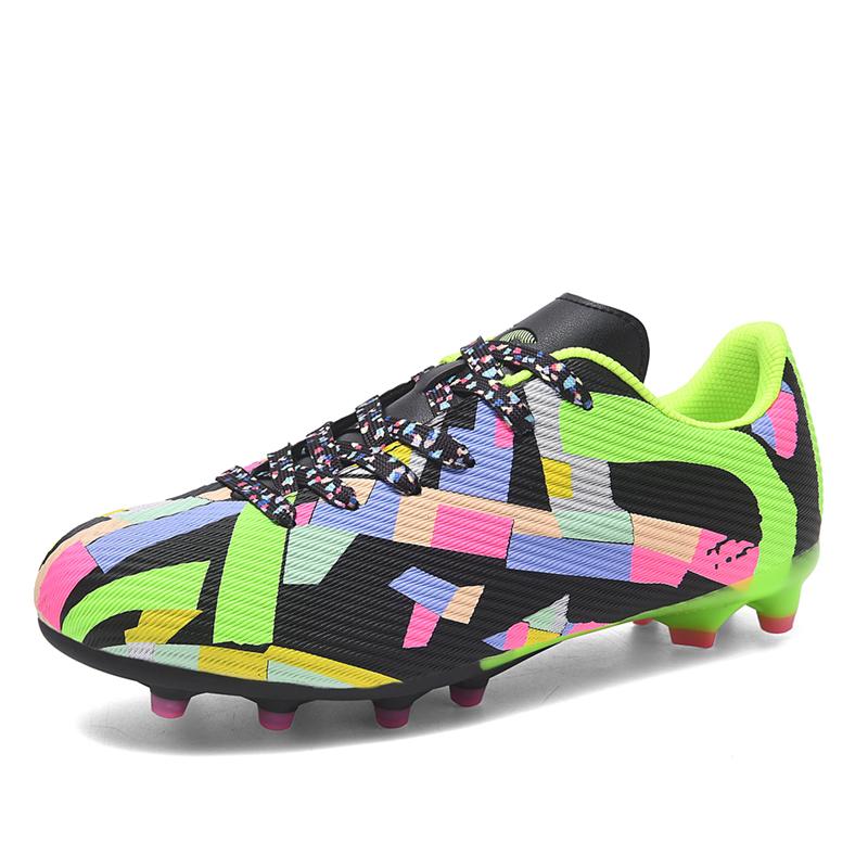 Soccer Shoes for Mens TF/FG Professional Fast Outdoor Anti Slip High Quality Field Soccer Boots' Soccer Cleats for Professionals for Men
