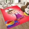 Masha Bear Area Rug Design for Kitchen Study Room Foyer Balcony Anti-slip Rug Office Home Decor Birthday/Christmas Gift