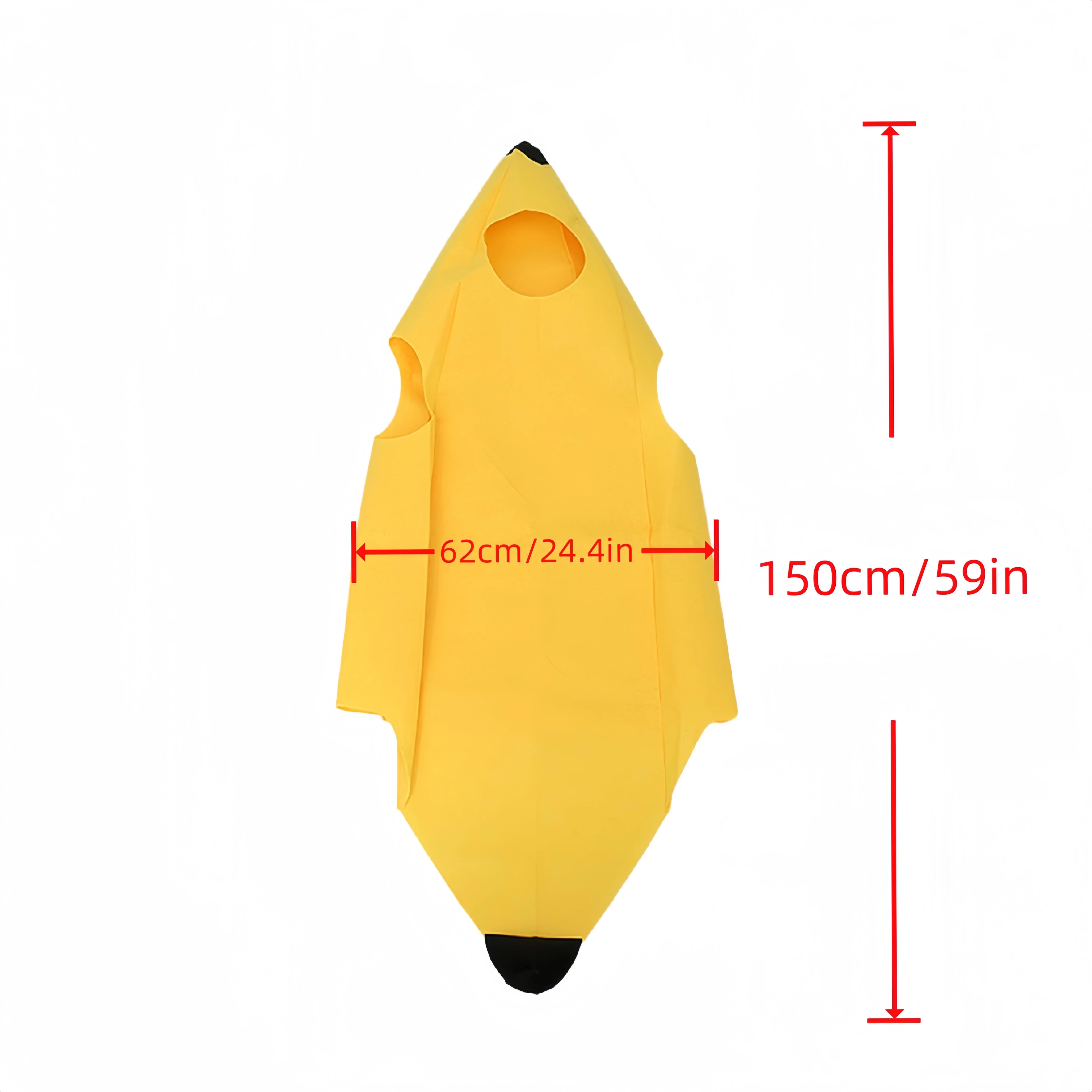 Adult Kids Unisex Funny Banana Cosplay