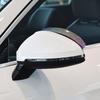 Car Rear View Mirror Rain Eyebrows, 2PCS Bling Crystal Rear View Mirror Rain Visor Shade Blocker Cover Car Side Mirror Accessories (Silver)