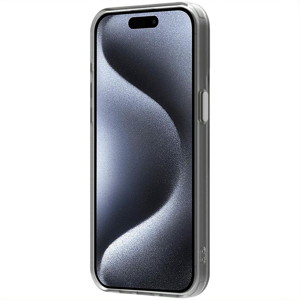 Candy Series For iPhone 15 Pro Case Compatible with MagSafe PC+TPU+PET Anti-Drop Phone Cover