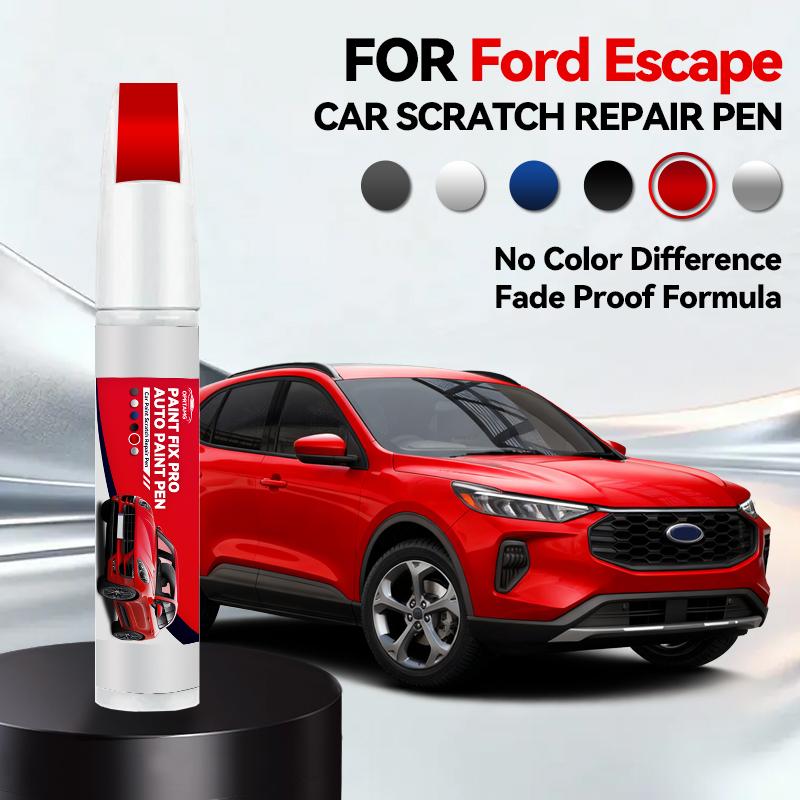 For Ford Escape 2001-2025 U1 U2 U3 C2 Paint Repair Pen Touch Up Scratch Remover Auto Accessories Black White Silver Blue Red