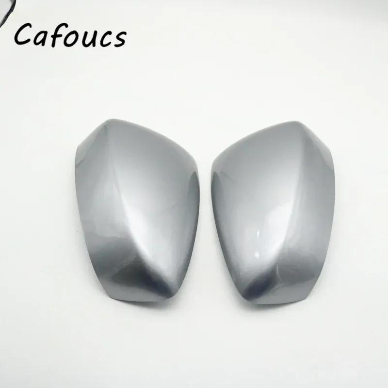 Cafoucs Car Rearview Mirror Cover Cap Shell Housing  For Mazda CX-5 CX5 2012 2013 2014 Accessories